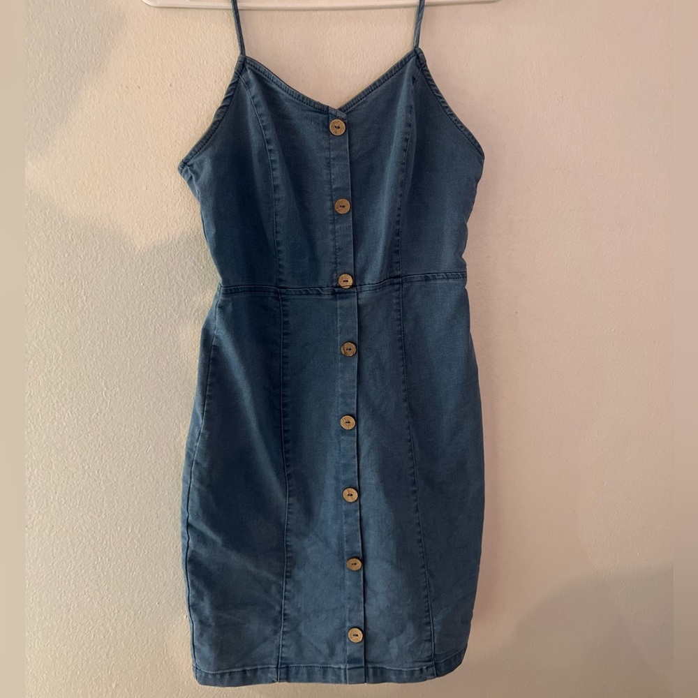 Small Blue Jean Dress